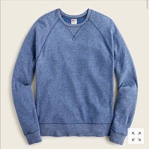 Jcrew blue crew neck sweatshirt size large
